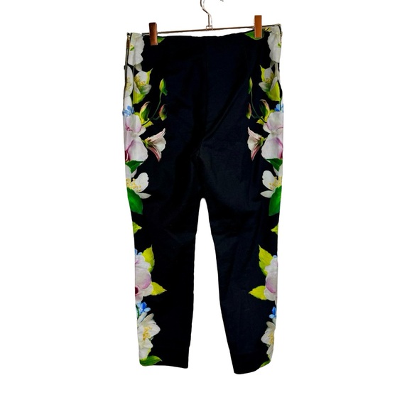 Ted Baker Galla Trousers in Mirrored Forget Me Not Print Sz:2/US6 - Picture 7 of 12